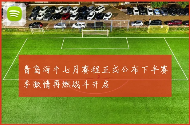 青岛海牛七月赛程正式公布下半赛季激情再燃战斗开启